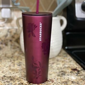Starbucks Plum Rose SS tumbler